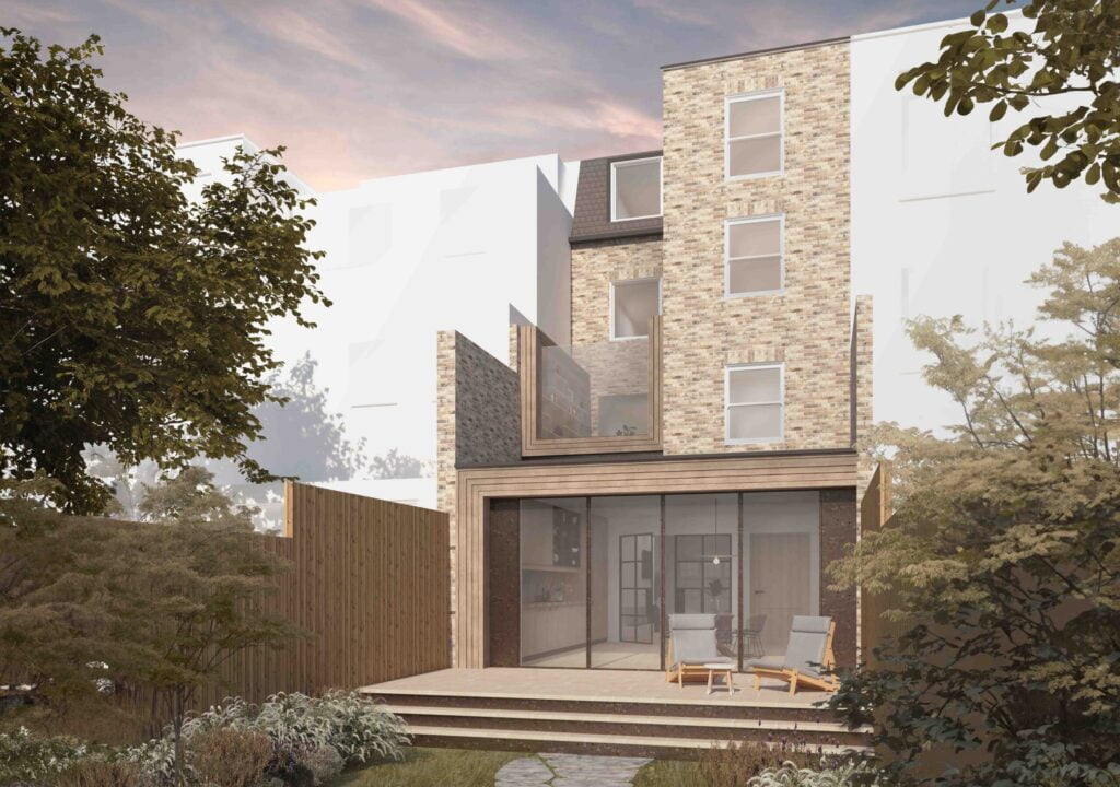 Contemporary Two Storey Infill Extension - Copper House