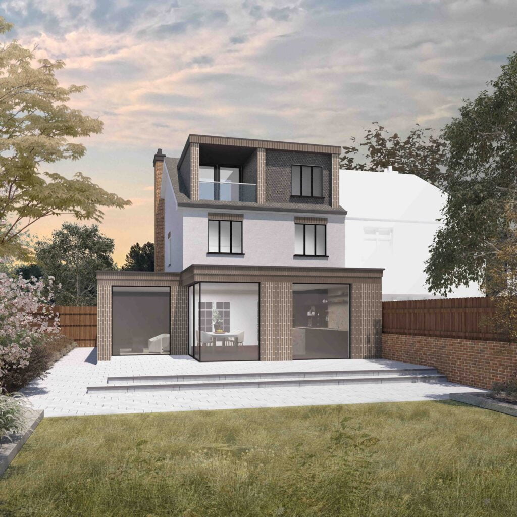 Planning Permission Extensions & Loft Conversion - Ribbon House