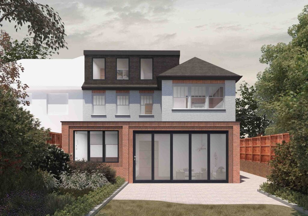 Two Storey Extension London - In & Out House