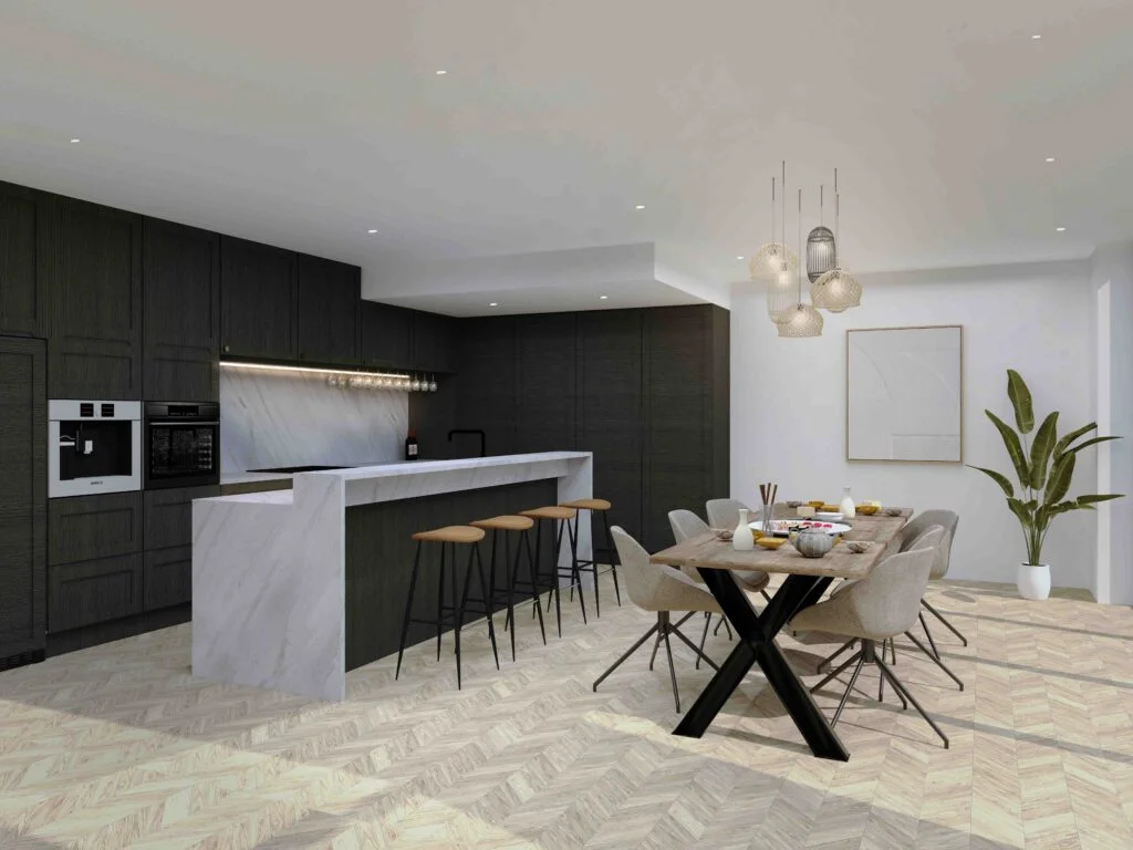 Sleek Open Plan Kitchen Extension - Dash House