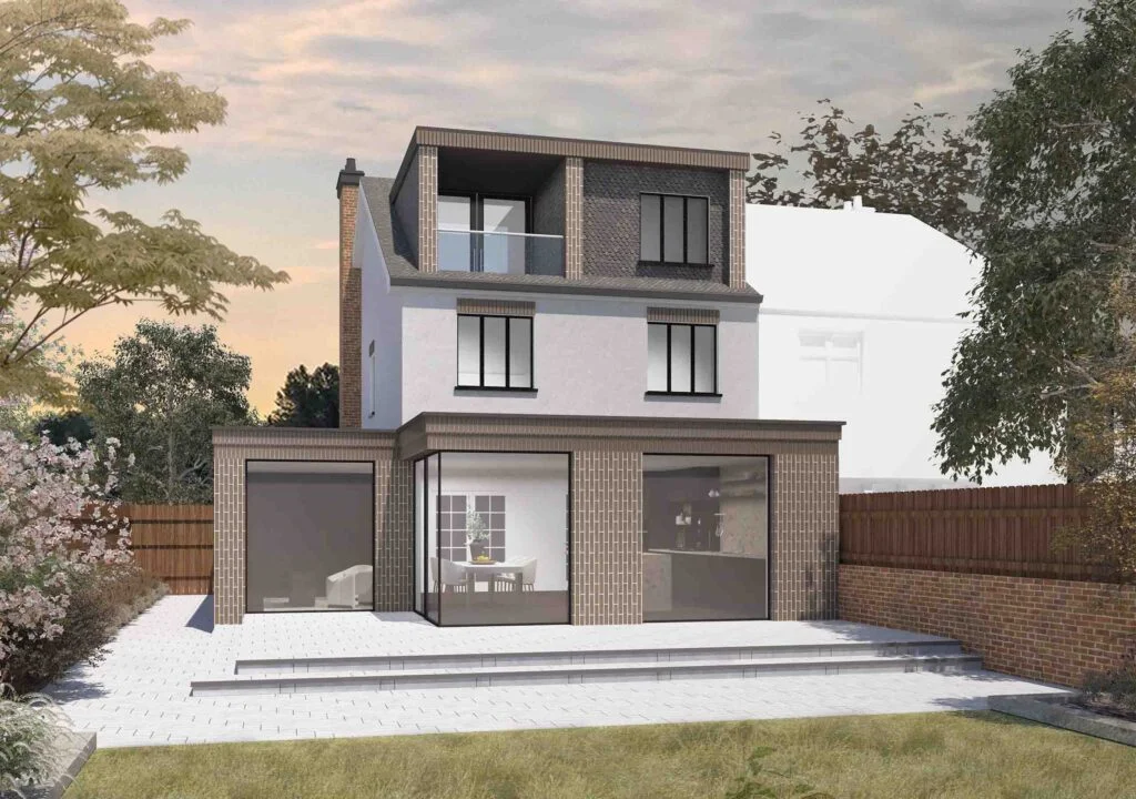Contemporary Extension & Loft Conversion in Surrey - Ribbon House