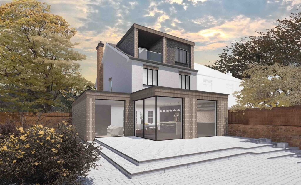 Single Storey Extensions Surrey - Ribbon House