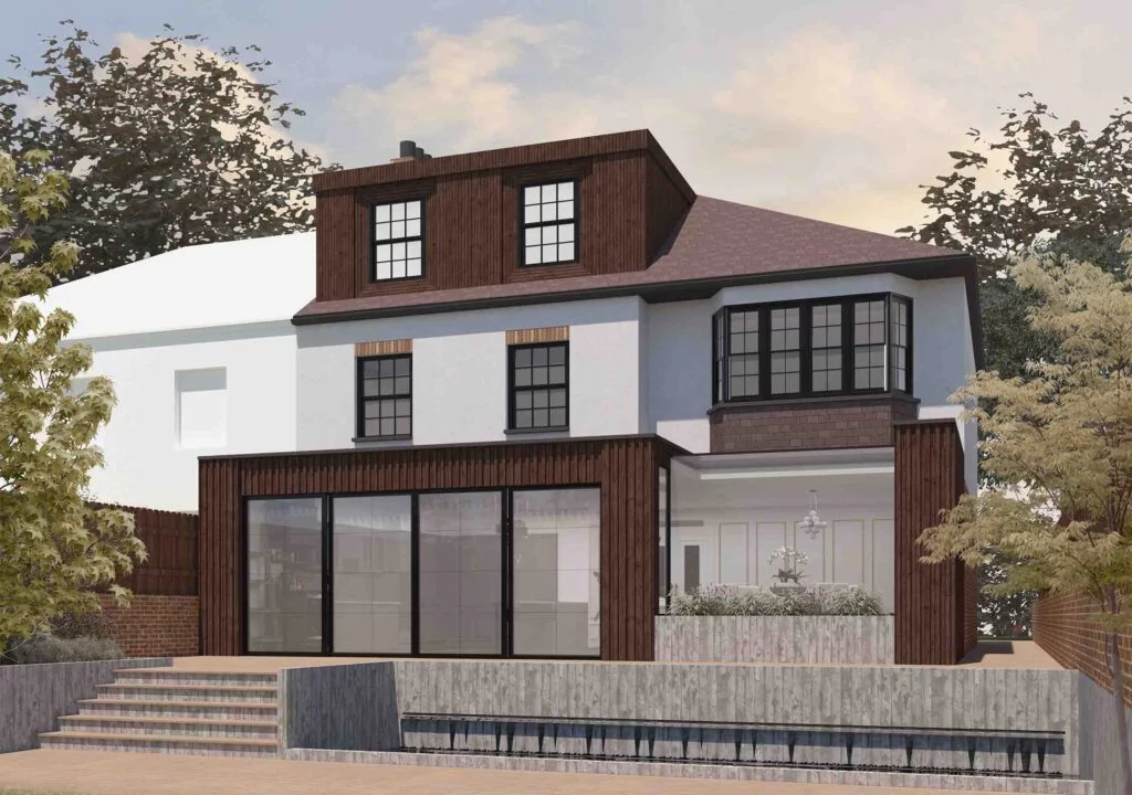 Householder Planning Permission Single Storey Extension & Loft - Flow House - house extension rules