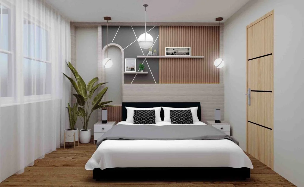 Garage Conversion into Double Bedroom