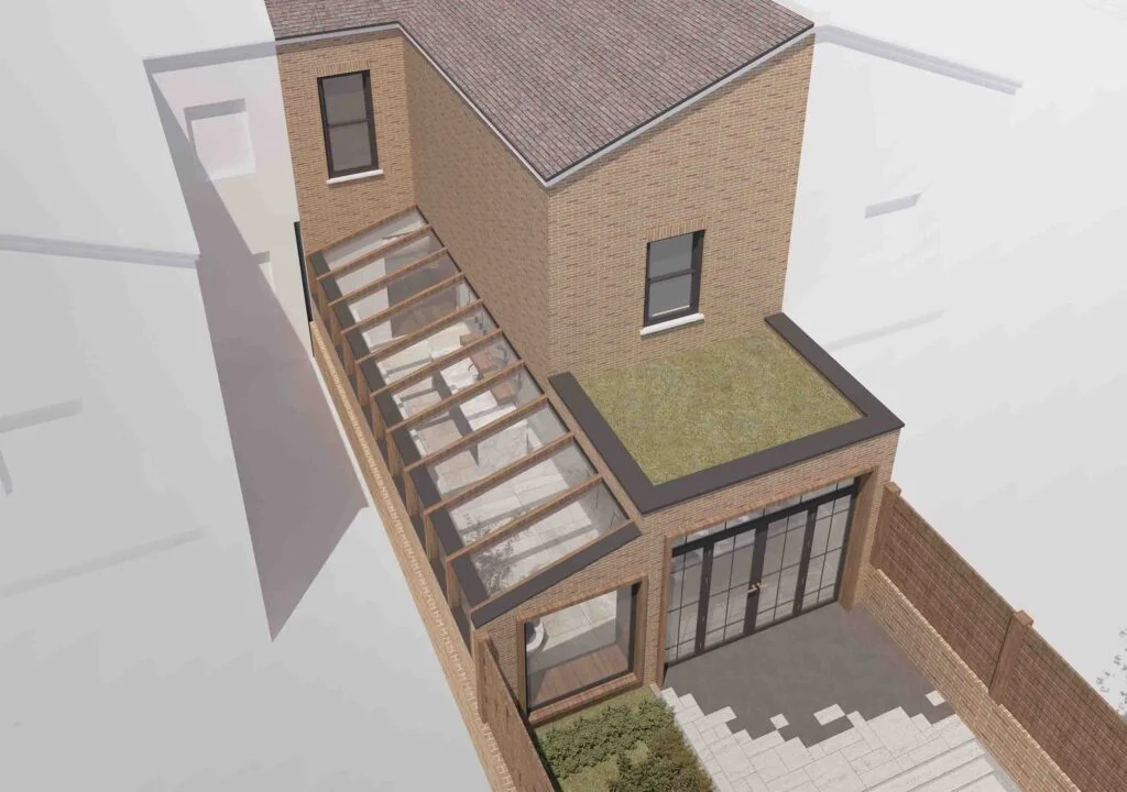 Side Return Extension & Wraparound Extension - Walnut House - Side Return Extension