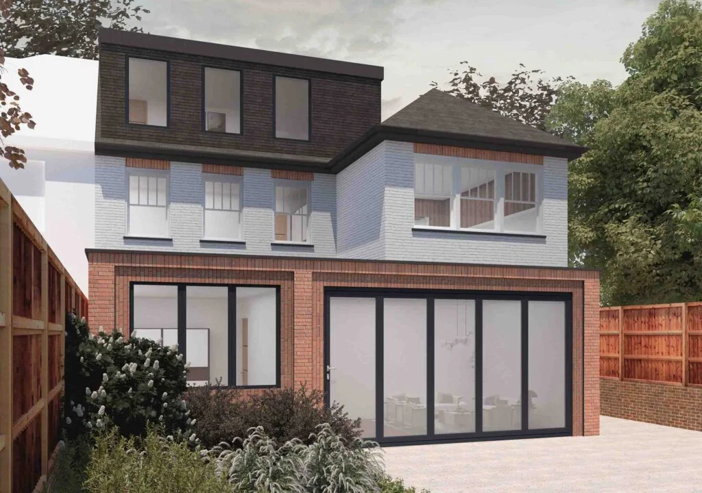 Part Single, Part Double Storey Rear Extension & Loft Conversion - In & Out House