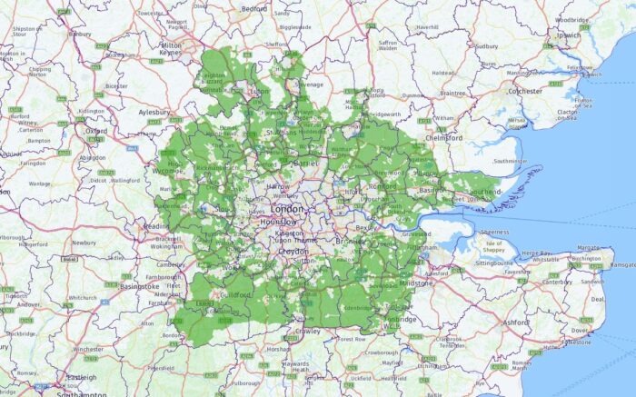 Green Belt Map London (https://londongreenbeltcouncil.org.uk/) - Green Belt Planning Permission