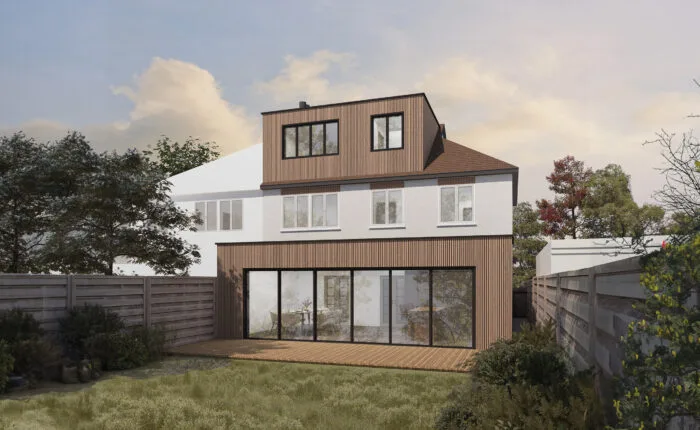 Contemporary 3 Metre Kitchen Extension - Scarlet House