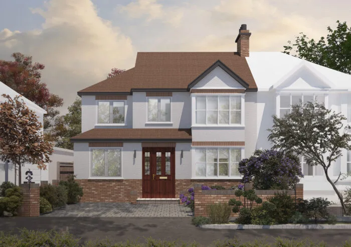 Surrey Double Storey Side Extension - Scarlet House